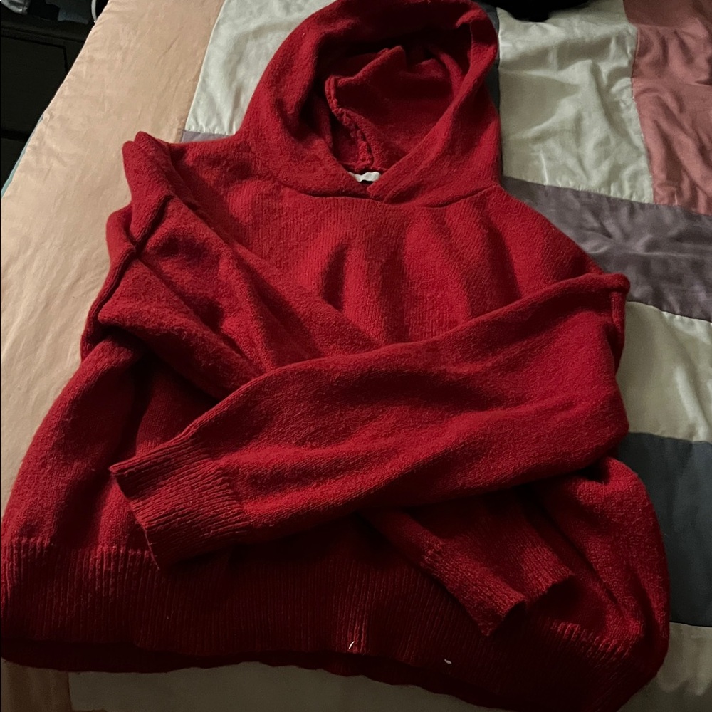 Aq Sport Elegant Red Women's Sweater